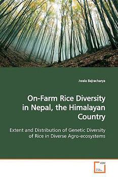 Paperback On-Farm Rice Diversity in Nepal, the Himalayan Country Book