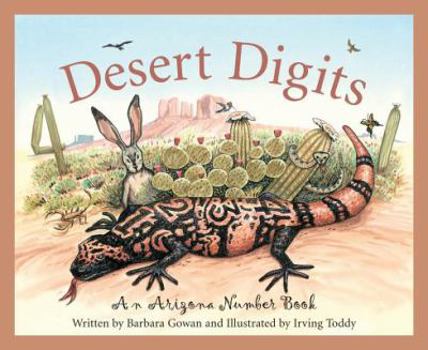 Hardcover Desert Digits: An Arizona Number Book