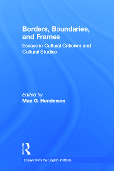 Hardcover Borders, Boundaries, and Frames Book