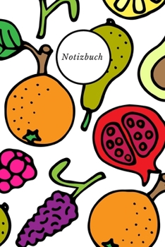 Notizbuch: Punktraster A5 Avocado Bunt Heft f�r Notizen Lettering Skizzen Dot Grid Journal Gepunktetes Tagebuch 120 Seiten mit Punktpapier