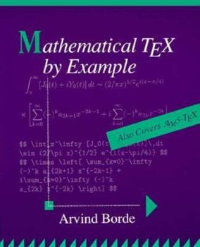 Paperback Mathematical Tex by Example Book