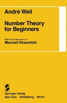 Paperback Number Theory for Beginners Book