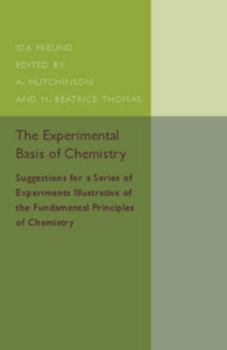 Paperback The Experimental Basis of Chemistry Book
