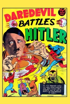 Paperback Daredevil battles Hitler Book