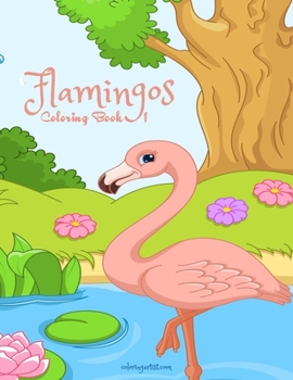 Paperback Flamingos Coloring Book 1 Book