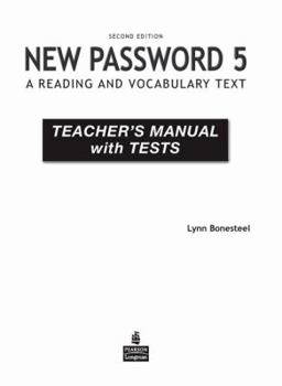 Paperback New Password 5 a Reading and Vocabulary Book