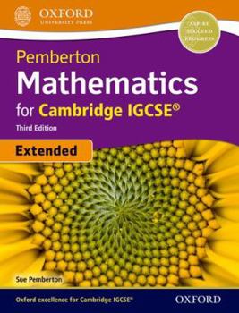 Paperback Cie Pemberton Igcse Extended Mathematics 3rd Edition Book: With Website Link Book