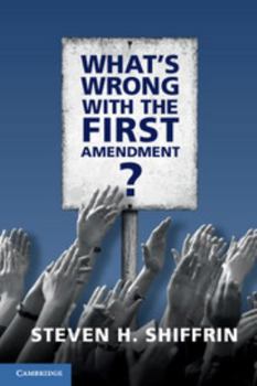 Paperback What's Wrong with the First Amendment Book