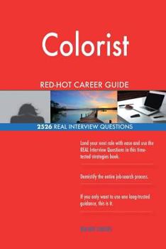 Paperback Colorist RED-HOT Career Guide; 2526 REAL Interview Questions Book