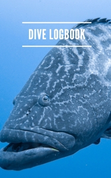Paperback Dive Logbook: Scuba Diver Log Book