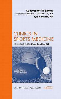 Hardcover Concussion in Sports, an Issue of Clinics in Sports Medicine: Volume 30-1 Book