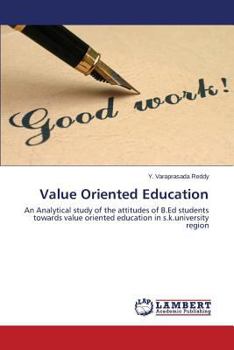 Paperback Value Oriented Education Book