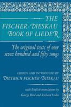 Paperback The Fischer-Dieskau Book of Lieder Book