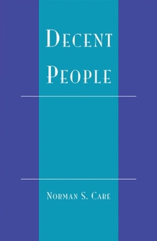 Paperback Decent People Book