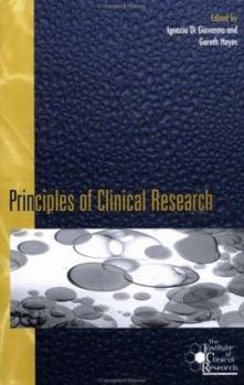 Hardcover Principles of Clinical Research Book