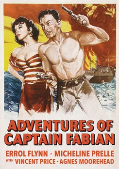 DVD Adventures of Captain Fabian Book