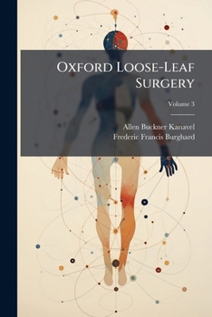 Paperback Oxford Loose-Leaf Surgery; Volume 3 Book