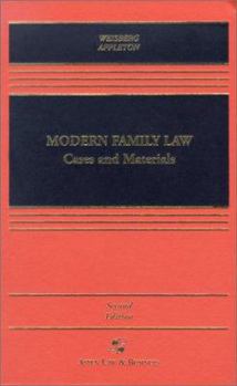 Hardcover Modern Family Law: Cases and Materials Book