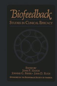 Paperback Biofeedback: Studies in Clinical Efficacy Book