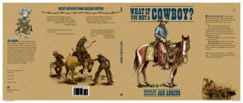 Hardcover What If You Met a Cowboy? Book