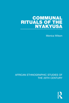 Paperback Communal Rituals of the Nyakyusa Book