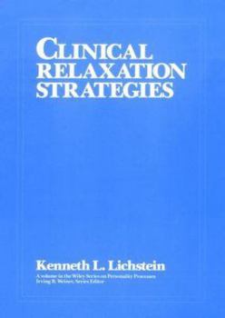 Hardcover Clinical Relaxation Strategies Book