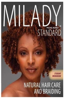 Paperback Milady Standard Natural Hair Care & Braiding Book