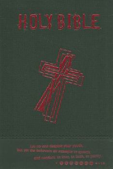 Leather Bound Holy Bible for Teen: New Revised Standard Version Black Leather Like Book