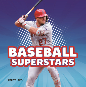 Library Binding Baseball Superstars Book