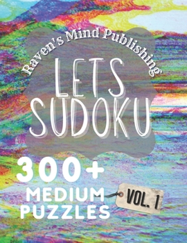 Paperback Let's Sudoku Vol. 1: 300 Plus Medium Puzzles Book