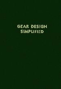 Paperback Gear Design Simplified Book
