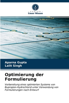 Paperback Optimierung der Formulierung [German] Book