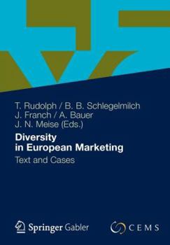 Paperback Diversity in European Marketing: Text and Cases Book