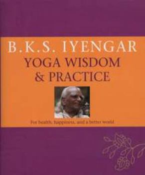 Hardcover Yoga Wisdom & Practice Book