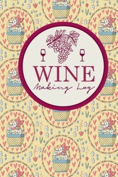 Paperback Wine Making Log Book