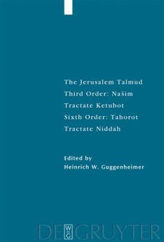Hardcover Ee: Sixth Order: Tahorot. Tractate Niddah Book