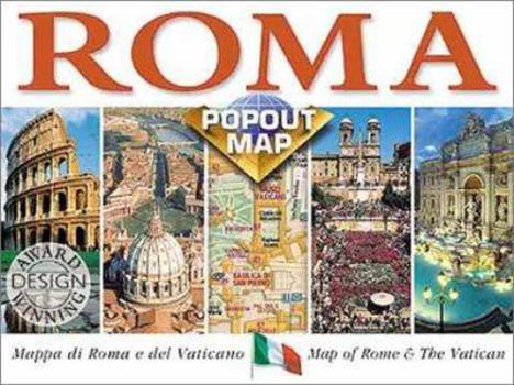 Map Popout Rome, Italy Book