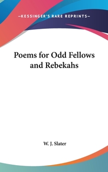 Poems for Odd Fellows and Rebekahs