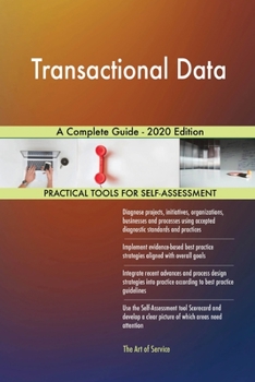 Paperback Transactional Data A Complete Guide - 2020 Edition Book