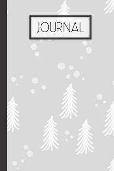 Paperback Journal: Winter Lined 120 Page Journal (6"x 9") Book