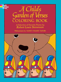 Paperback A Child's Garden of Verses Coloring Book