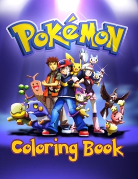 Paperback Pokemon Coloring Book: Pokemon Jumbo Coloring Book. 25 Pages, Size - 8.5" x 11". Book
