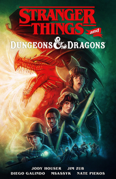 Paperback Stranger Things and Dungeons & Dragons (Graphic Novel) Book
