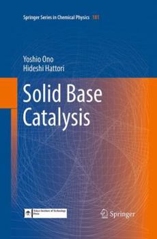 Paperback Solid Base Catalysis Book