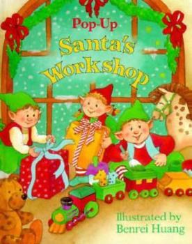 Hardcover Pop-Up Santa's Workshop Book