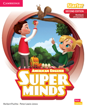 Paperback Super Minds Starter Workbook with Digital Pack American English Book