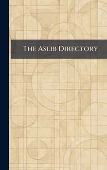 Hardcover The Aslib Directory Book