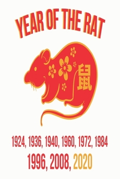 Year Of The Rat 2020 NOTEBOOK: Journal, To Do List 6x9 inches, College Ruled, 120 pages