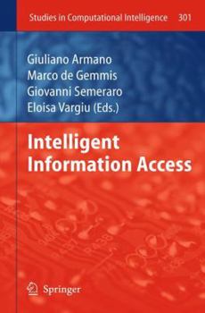 Paperback Intelligent Information Access Book