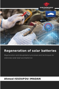Paperback Regeneration of solar batteries Book
